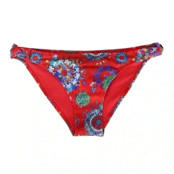 Desigual Bikini Bottom Odessa Ukraine Red Size XL - Picture 2 of 8